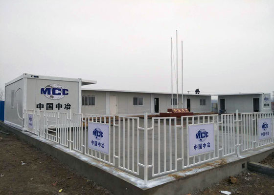 Китай Домов контейнера для перевозок плоской крыши окно модульных сползая с независимым офисом поставщик