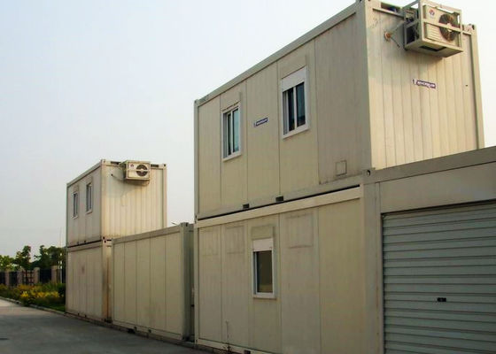 Китай Двух- совмещенное палубой окно ПВК двери белого цвета контейнера стальное с ванной комнатой завод