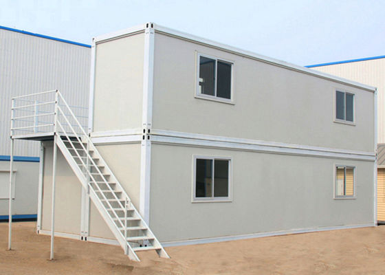Китай 2 полуфабрикат слоя дома контейнера, дома контейнера 40фт с панелью стены изоляции завод