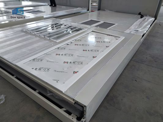 BOX SPACE 15 минут установленный складной контейнерный дом сборные подвижные дома для строительной площадки и жилья