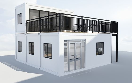 CE Certified China Low Price Design Modular Cabin Portable Tiny Container House с изоляционной стеной из каменной шерсти