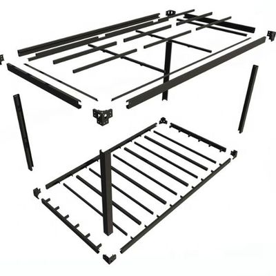 Контейнерный дом Boxspace со съемными элементами. Инновационная конструкция Knock Down позволяет загружать больше единиц в контейнер, снижая транспортные расходы