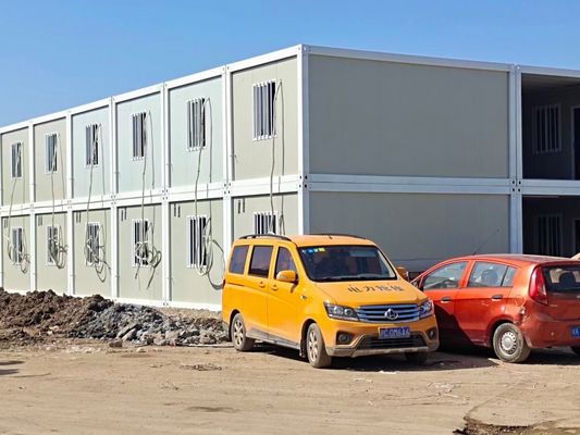 Модульные офисные контейнеры в Малайзии Легко сборные складывающиеся здания Контейнерный дом двухэтажный контейнерный офис