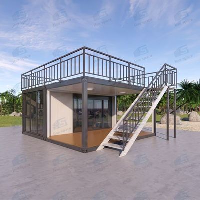20ft 40ft Detachable Container House с 3 спальнями и ванной