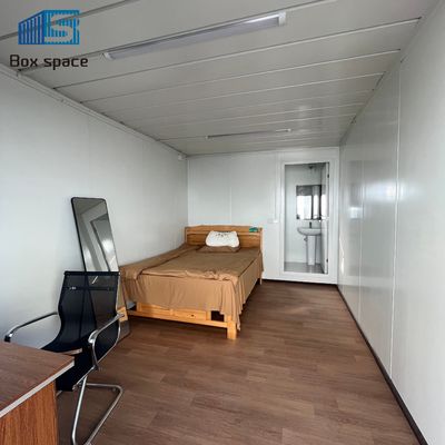 Boxspace 20Ft Flat Pack Container Home Маленький дом 2 этажный сборный спальный блок Flat Pack Container House